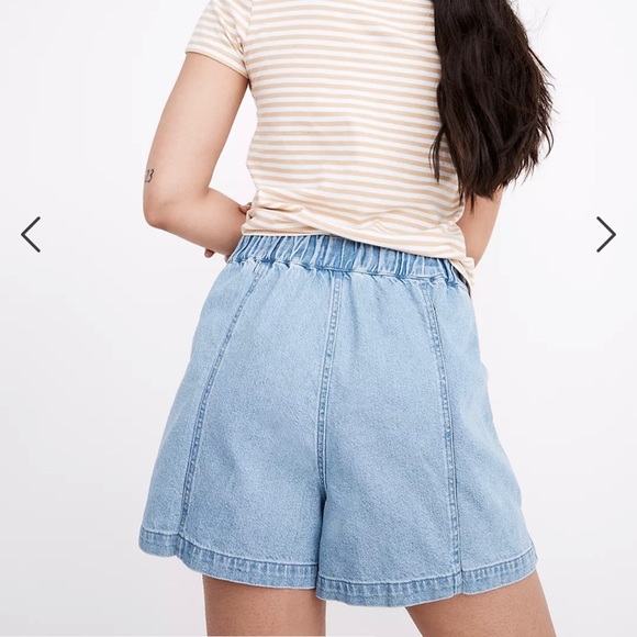 Denim Easy Pull-On Shorts in Rathmore Wash - Picture 3 of 7